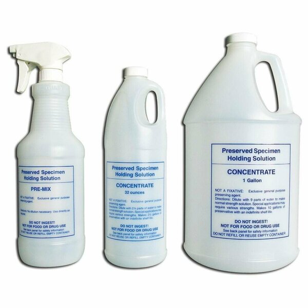 Frey Scientific Secure Specimen Holding Fluid Concentrate, 32 Ounces, Makes 2-1/2 Gallons 610.2401.1